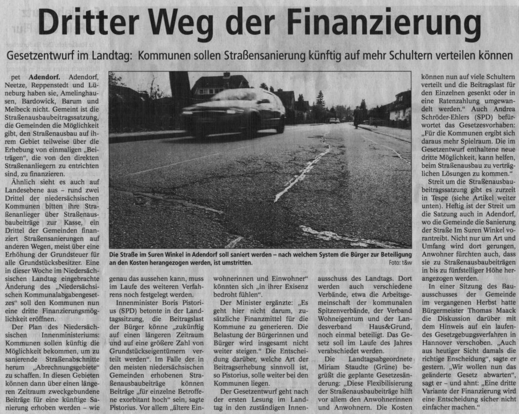 Dritter Weg der Finanzierung