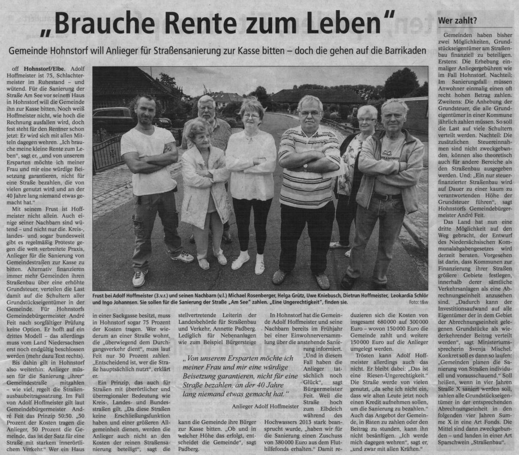 Brauche Rente zum Leben