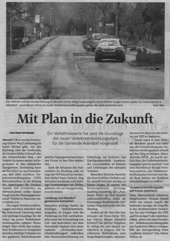 Mit Plan in die Zukunft