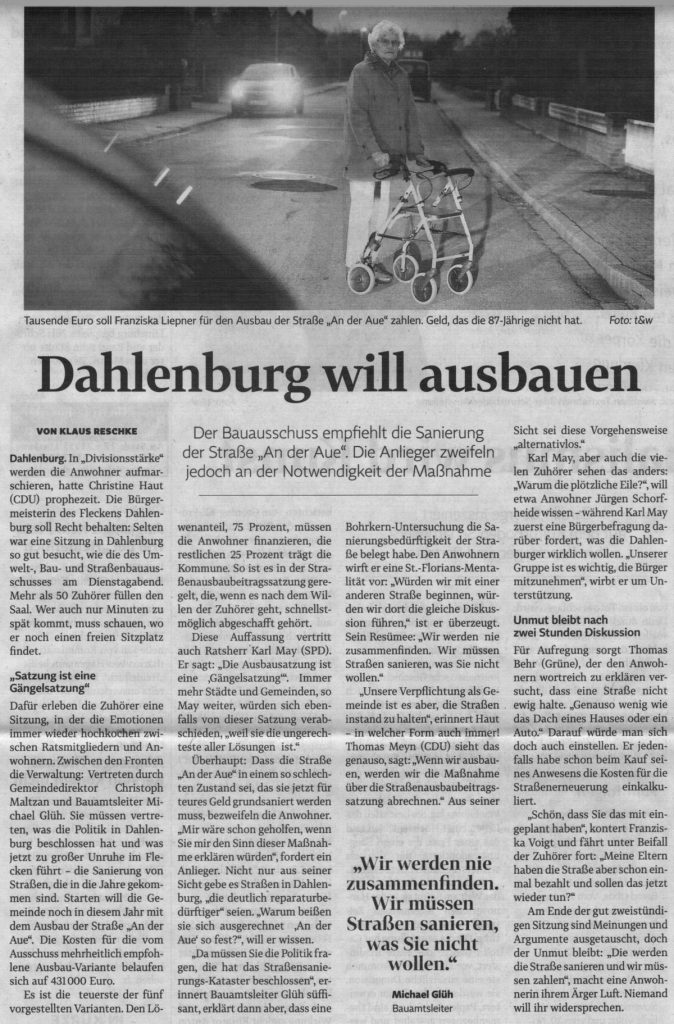 Dahlenburg will ausbauen